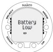 SUUNTO HELO 2 - Battery power indication - 2