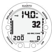 SUUNTO HELO 2 - Oxygen and helium displays - 2