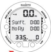 SUUNTO HELO 2 - 5.9.MIXED GAS DIVE mode settings - 2