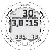 SUUNTO HELO 2 - Display at the ceiling zone - 1