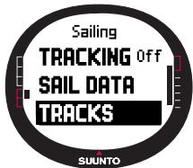 SUUNTO M9 - Viewing the recorded tracks - 1