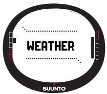 SUUNTO M9 - Setting the wind unit - 1