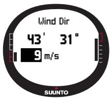 SUUNTO M9 - WINDdir - 1