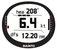 SUUNTO M9 - Setting the compass declination with the GPS - 2