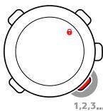 SUUNTO T6C - Verrouillage des boutons - 1