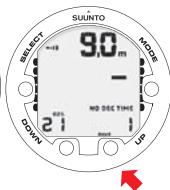 SUUNTO VYPER 2 - Dive Planning mode (PLANnodec) - 4