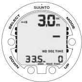 SUUNTO VYPER 2 - Diving in AIR mode (DIVEair) - 1
