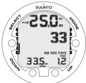 SUUNTO VYPER 2 - Oxygen displays - 1