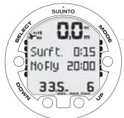 SUUNTO VYPER 2 - Surface interval - 1