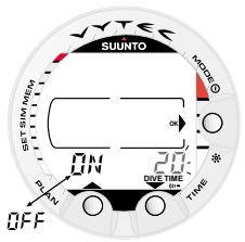 SUUNTO VYTEC - Nitrox/Oxygen Settings [4 NITROX] - 1
