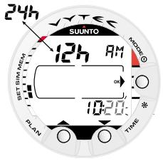 SUUNTO VYTEC - Backlight Setting [1 LIGHT] - 1