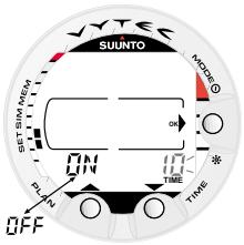 SUUNTO VYTEC - Backlight Setting [1 LIGHT] - 4