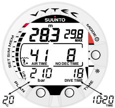 SUUNTO VYTEC - Recommended Safety Stop - 3