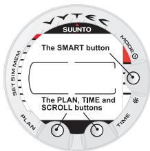 SUUNTO VYTEC DS - PUSH BUTTONS - 2