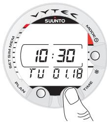SUUNTO VYTEC DS - PUSH BUTTONS - 1