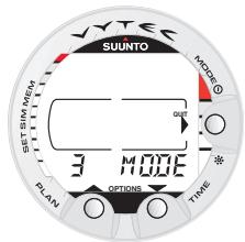 SUUNTO VYTEC DS - THE USE OF THE MENU BASED FUNCTIONS - 1