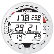 SUUNTO VYTEC DS - Oxygen Displays - 5