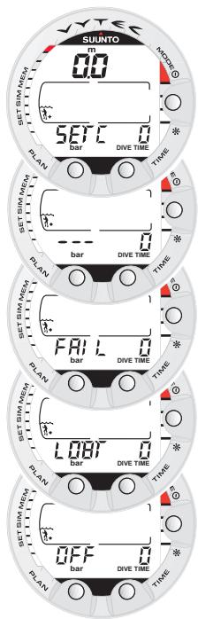 SUUNTO VYTEC DS - Transmission Data - 1