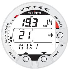 SUUNTO VYTEC DS - Gas Change, Multiple Breathing Gas Mixes - 3