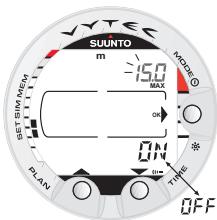 SUUNTO VYTEC DS - Nitrox/Oxygen Settings [4 NITROX] - 3
