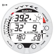 SUUNTO VYTEC DS - Oxygen Displays - 6