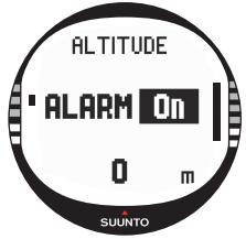 SUUNTO X10 - Weather Alarm - 5