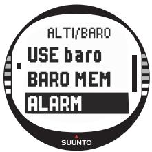 SUUNTO X10 - Weather Alarm - 2