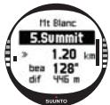 SUUNTO X10 - Navigation methods and - 19