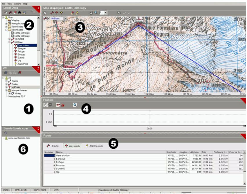SUUNTO X10 - SUUNTO TREK MANAGER FEATURES - 1
