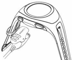 SUUNTO X10 - Charging the battery through your PCs USB connector - 1