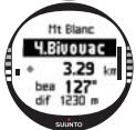 SUUNTO X10 - Navigation methods and - 21