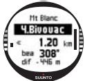 SUUNTO X10 - Navigation methods and - 17