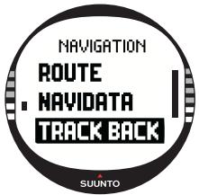 SUUNTO X10 - Track Back (Active track) - 1