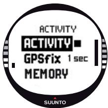 SUUNTO X10 - Shortcuts: - 3