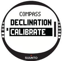 SUUNTO X10 - Calibrating the compass - 1