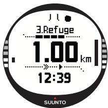 SUUNTO X10 - Direction to waypoint - 1
