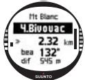 SUUNTO X10 - Navigation methods and - 16