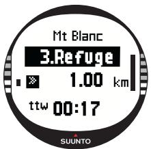 SUUNTO X10 - - Alarm points - 1