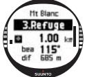 SUUNTO X10 - Navigation methods and - 18