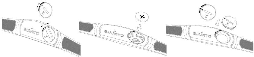 SUUNTO X6HR - REPLACING THE BATTERY - 1