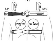 SUUNTO M2 - To start exercising: - 3