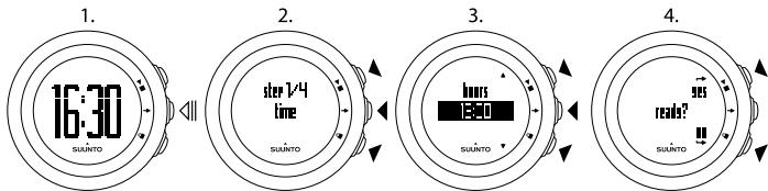 SUUNTO M2 - ADJUSTING SETTINGS - 1