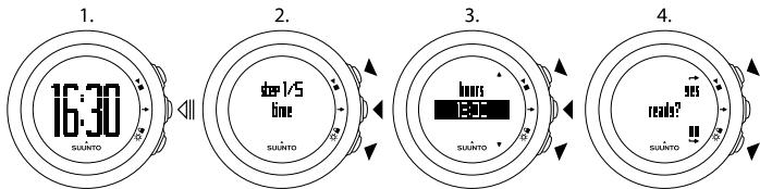 SUUNTO M4 - ADJUSTING SETTINGS - 1
