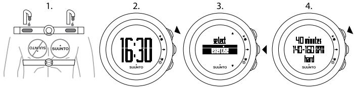 SUUNTO M4 - STARTING EXERCISE - 1
