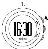 SUUNTO M4 - To take the test: - 1