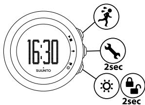 SUUNTO M4 - USING BUTTONS - 1