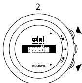 SUUNTO M4 - To take the test: - 2