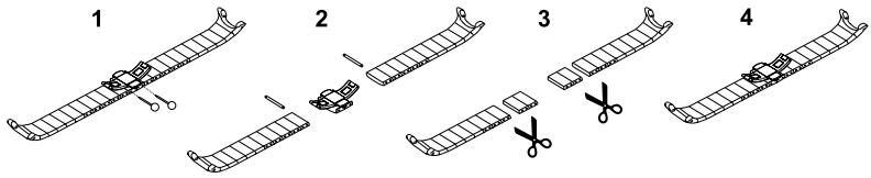 SUUNTO T4D - Changing strap length - 1