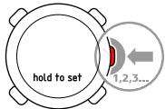 SUUNTO T4D - Menu navigation - 1