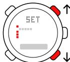 SUUNTO T4D - Menu navigation - 2